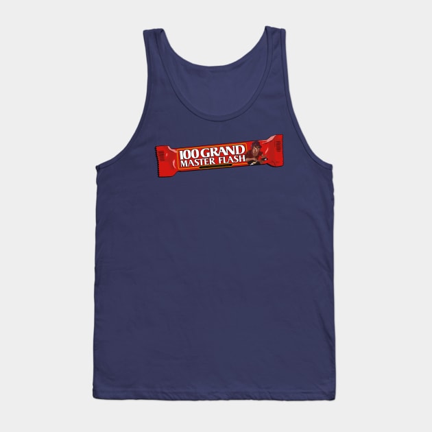 100 GrandMaster Flash Tank Top by mattlassen